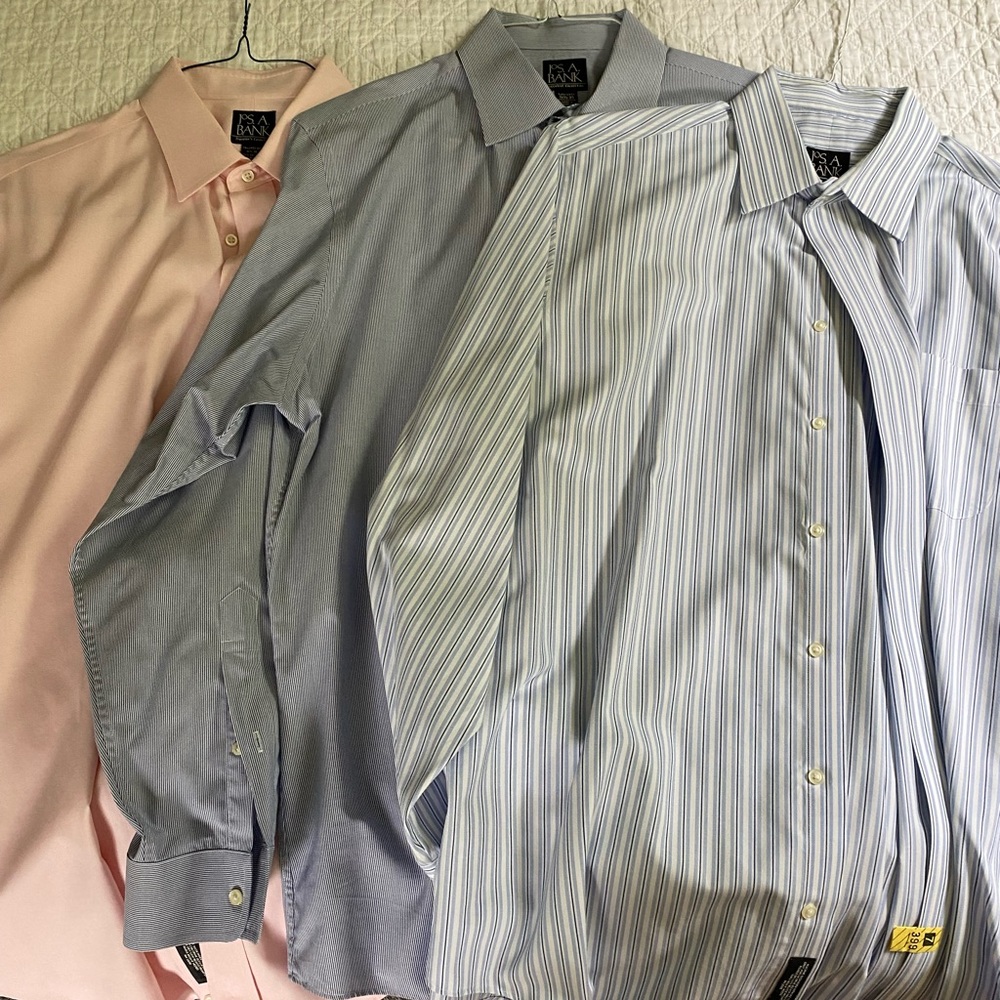 EUC men’s dress shirts. $15 for men 1 or $45 for 3